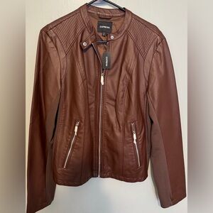 NWT XL express minus the leather jacket